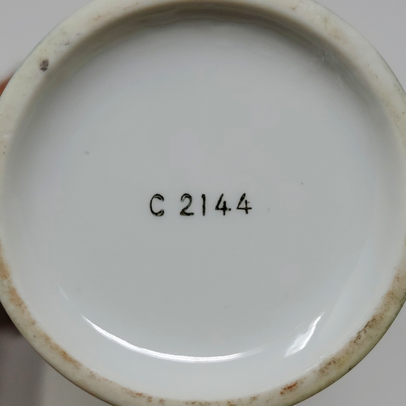 Vintage Hand Painted Vase #C2144 9-Inch - Picture 4 of 5